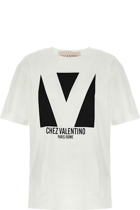 Valentino Garavani Topwear for Women Valentino Garavani Valentino Garavani 'chez Valentino' T-shirt