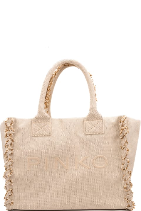 Pinko for Women Pinko Canvas Beach Shopper
