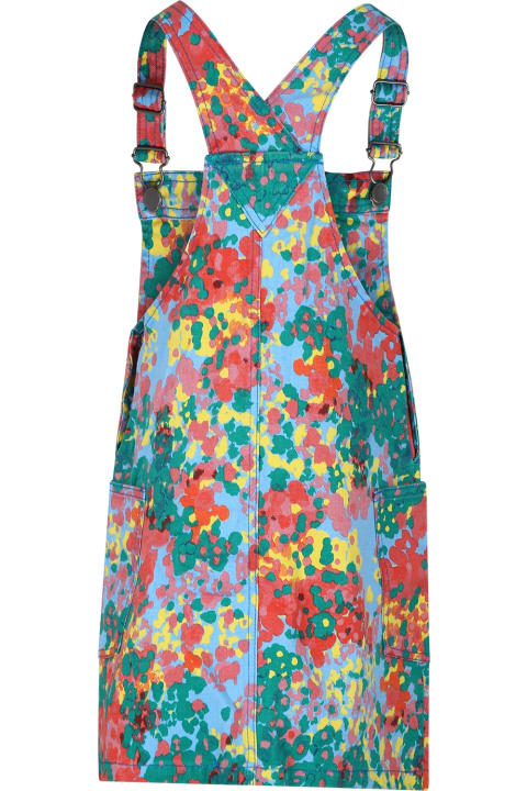 Fashion for Girls Stella McCartney Kids Multicolor Dungarees For Girl With Print