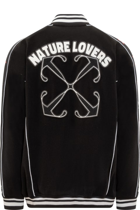 Off-White Coats & Jackets for Men Off-White Nature Lover Sweatshirt