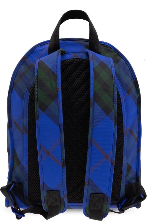 Burberry Backpacks for Men Burberry Shield Vintage Check-printed Zipped Backpack