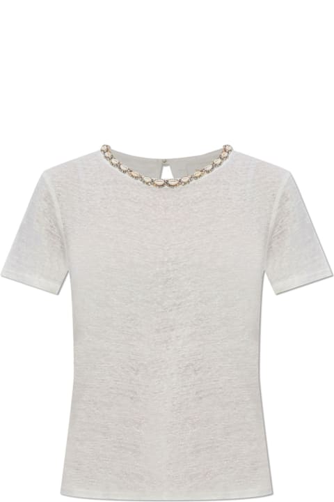 Zimmermann Clothing for Women Zimmermann Illuminate Embellished T-shirt