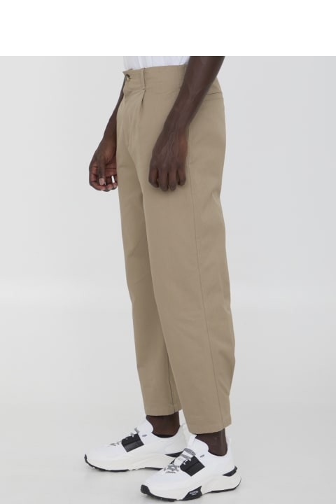 Fashion for Men Valentino Garavani Pants In Cotton Gabardine