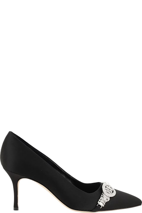 Manolo Blahnik for Men Manolo Blahnik Asapump Satin Pumps