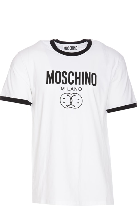 メンズ新着アイテム Moschino Double Smile T-shirt