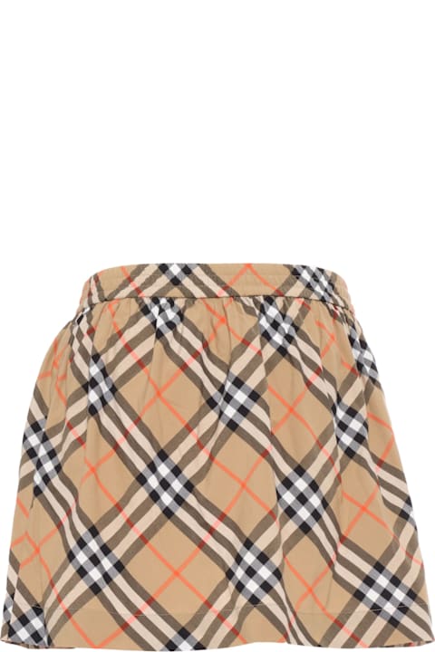 Bottoms for Girls Burberry Kid Girl Skirts