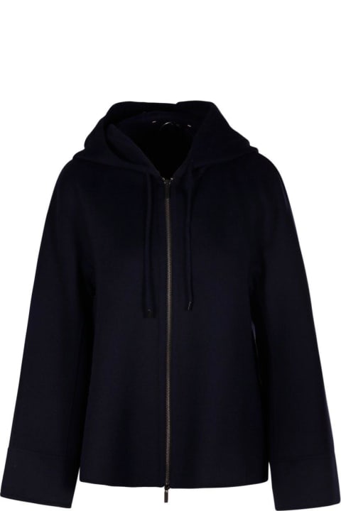 'S Max Mara Coats & Jackets for Women 'S Max Mara Zip-up Drawstring Jacket