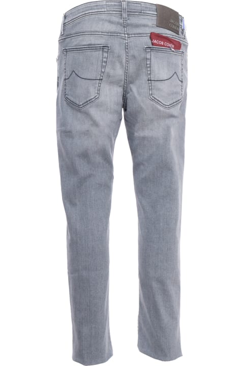Jacob Cohen Clothing for Men Jacob Cohen Gray Jeans