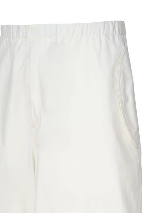 Jil Sander for Men Jil Sander Cotton Trousers With Crease On The Knee
