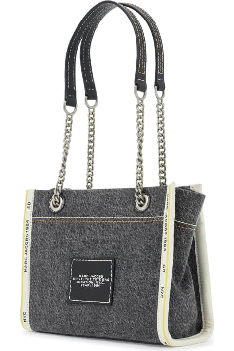 Marc Jacobs Topwear for Women Marc Jacobs Denim Chain Tote Bag