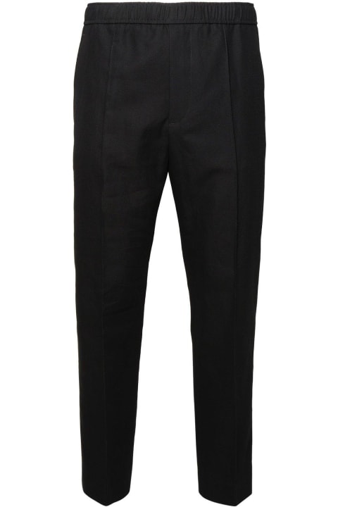 Lanvin Pants for Men Lanvin Mid-rise Tapered Cropped Trousers