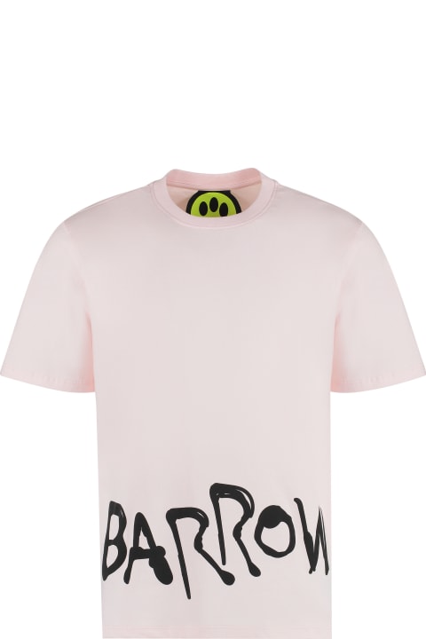Barrow for Men Barrow Printed Cotton T-shirt