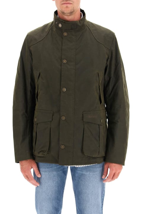 Barbour Coats & Jackets for Men Barbour Leaaward Wax Jacket