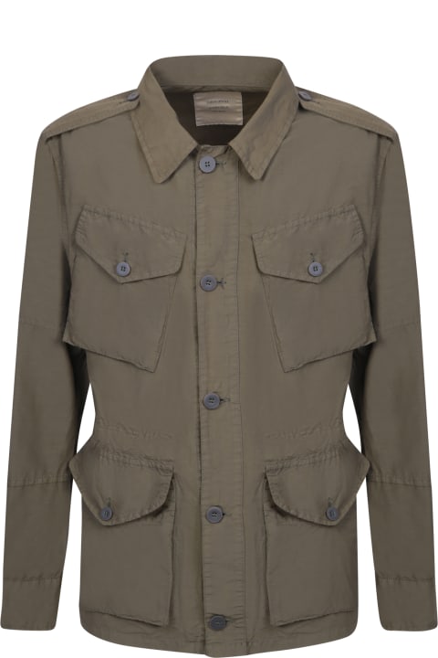 Original Vintage Style Coats & Jackets for Men Original Vintage Style Military Green Nylon Jacket By Original Vintage