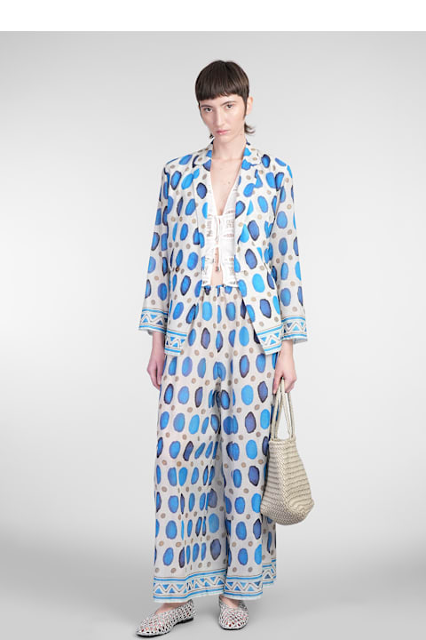 أدوات منزلية Holy Caftan Pan Pants In Grey Cotton
