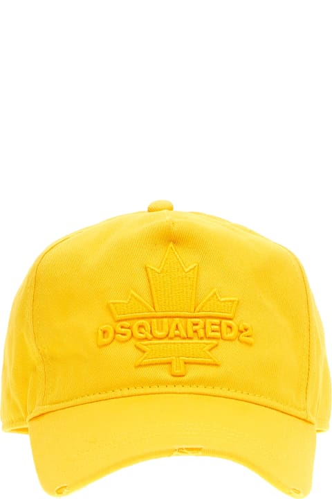 ウィメンズ Dsquared2の帽子 Dsquared2 Logo Embroidery Baseball Cap