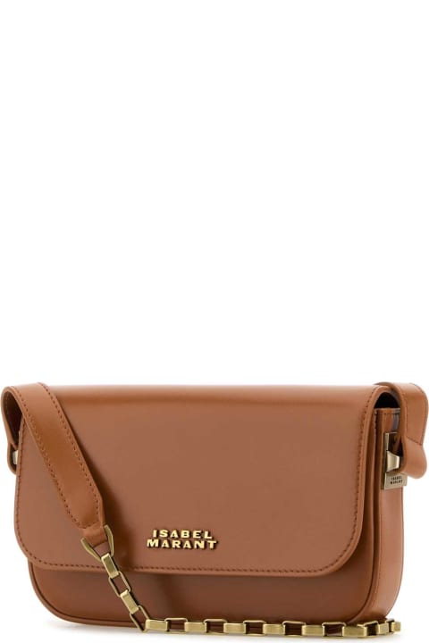 Isabel Marant Bags for Women Isabel Marant Caramel Leather Lizza Shoulder Bag