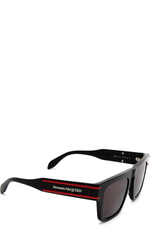 Alexander McQueen Eyewear Eyewear for Men Alexander McQueen Eyewear Am0397s Black Sunglasses