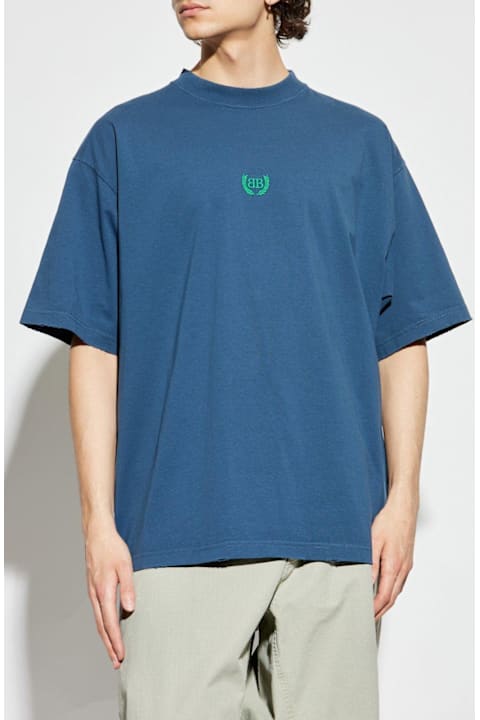 Balenciaga Topwear for Women Balenciaga Laurel Classic Medium Fit T-shirt