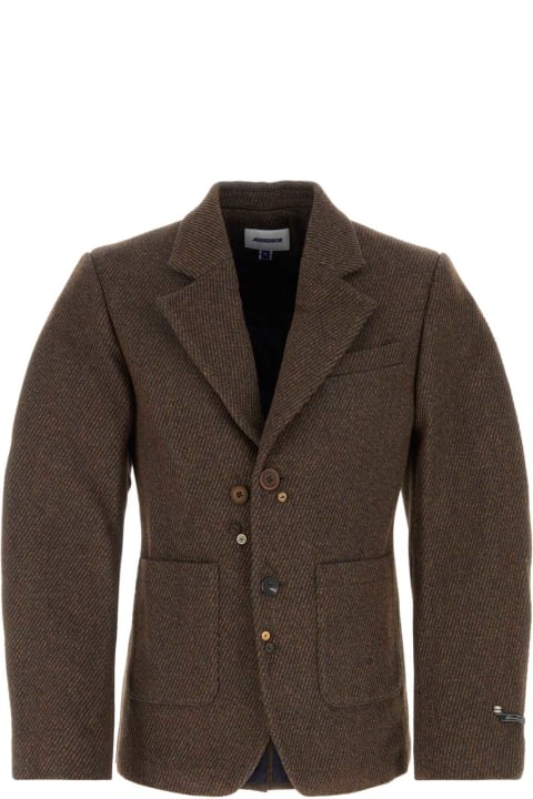 Ader Error Coats & Jackets for Men Ader Error Embroidered Wool Blend Blazer
