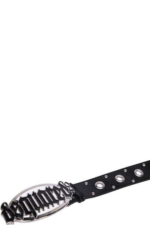 Dsquared2 for Women Dsquared2 Gothic Logo Buckled Belt