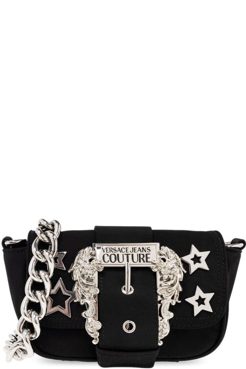 Versace Jeans Couture Shoulder Bags for Women Versace Jeans Couture Baroque-buckled Small Shoulder Bag