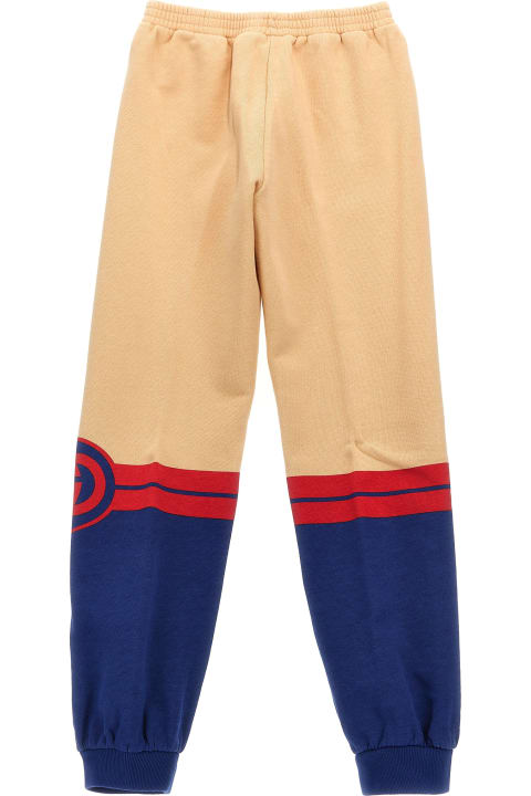 Bottoms for Kids Gucci Logo Print Joggers