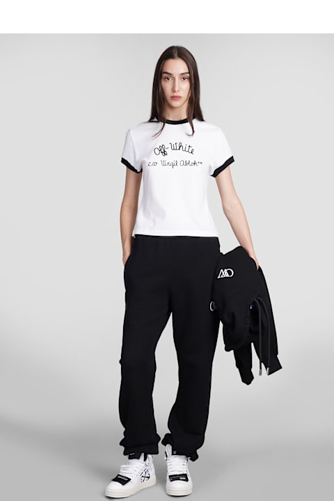 Fleeces & Tracksuits for Women Off-White Pants In Black Cotton