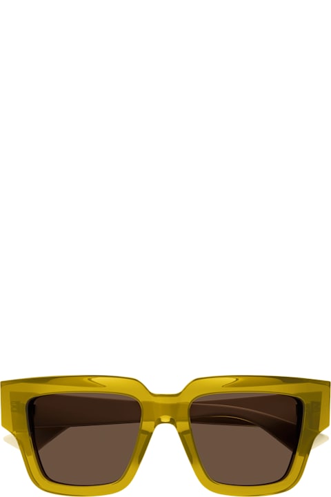Homeware Bottega Veneta Eyewear Bv1276s-004 - Yellow Sunglasses