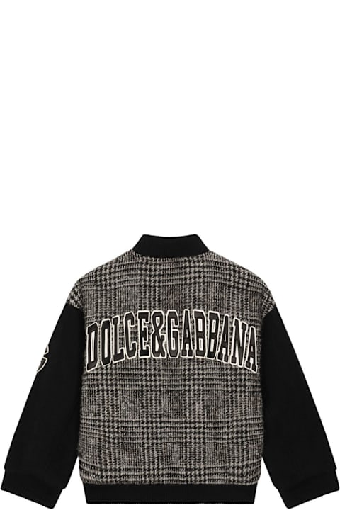 Topwear for Boys Dolce & Gabbana Bomber Con Applicazione