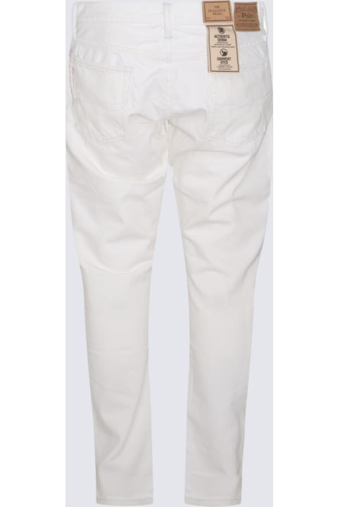 Polo Ralph Lauren Jeans for Men Polo Ralph Lauren White Cotton Denim Jeans