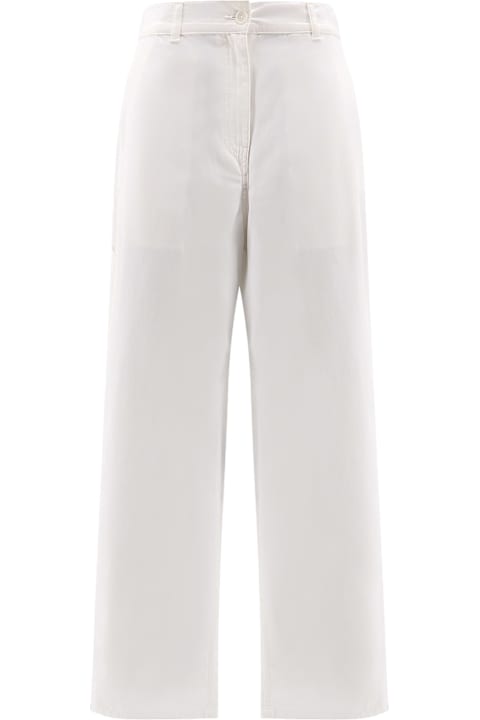 Homeware The Row Sharka Cotton And Cashmere Trousers