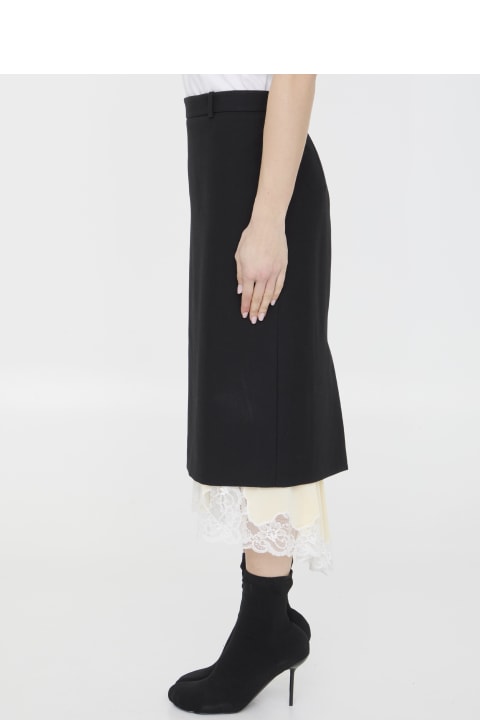 ウィメンズ Balenciagaのスカート Balenciaga Lingerie Tailored Skirt