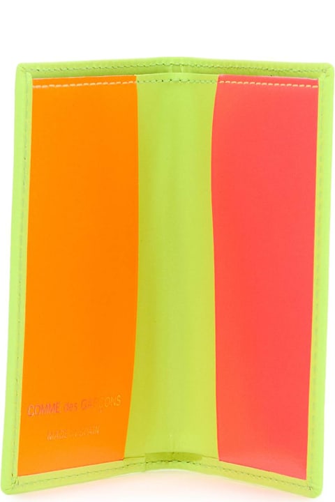 Fashion for Women Comme des Garçons Wallet Super Fluo Wallet Portfolio