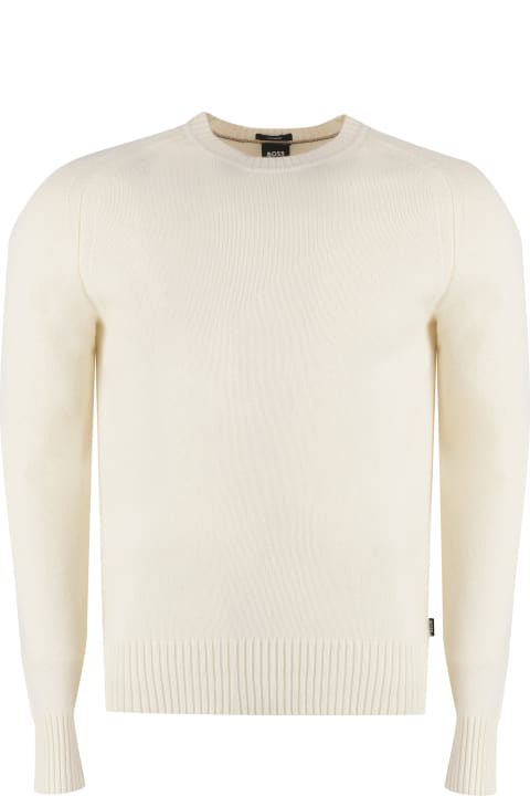 Hugo Boss for Men Hugo Boss Crew-neck Cashmere Sweater