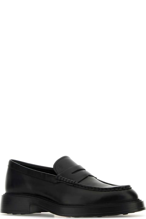 Tod's for Men Tod's Black Leather Loafers