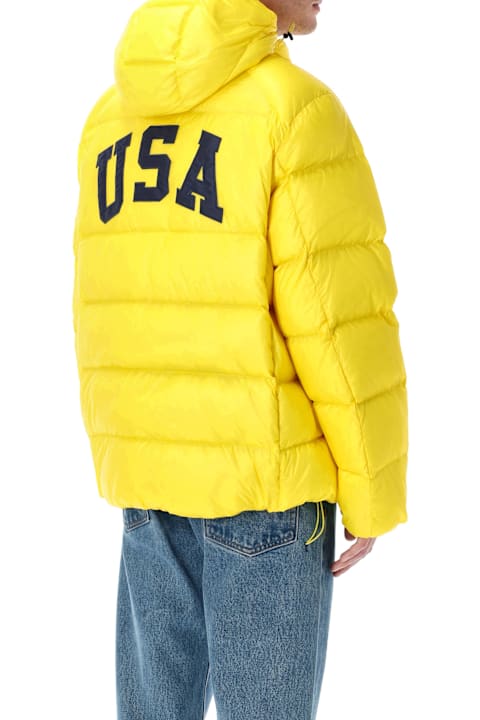 Homeware Polo Ralph Lauren Polo Ralph Lauren Hawthorne Flag Nylon Down Jacket