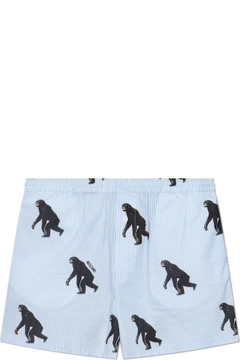 Clothing for Men Moschino Animal Printed Shorts