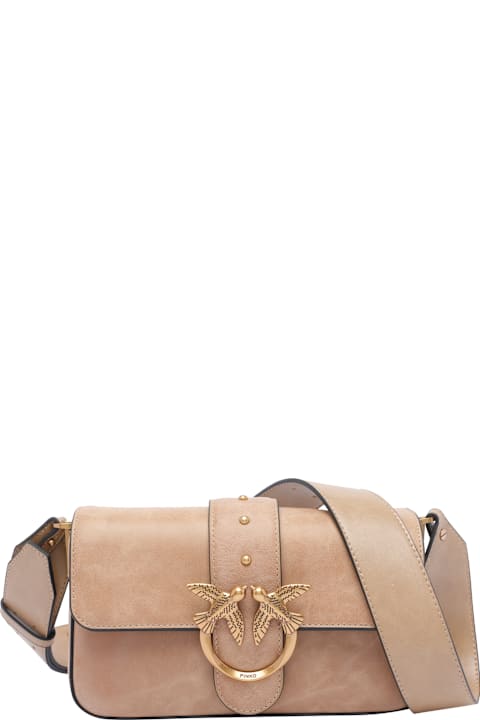Pinko Bags for Women Pinko Mini Love Slouchy Shoulder Bag