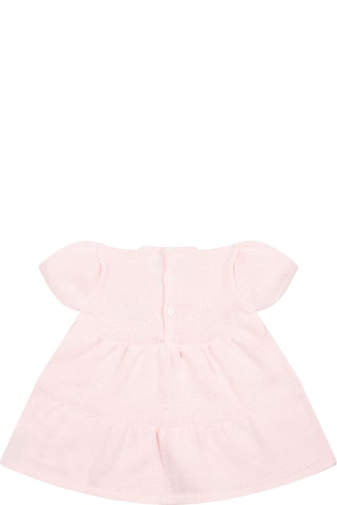 Little Bear for Kids Little Bear Pink Casual Dress For Baby Girl