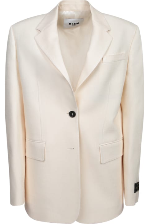 MSGM Coats & Jackets for Women MSGM Two-button Fitted Blazer