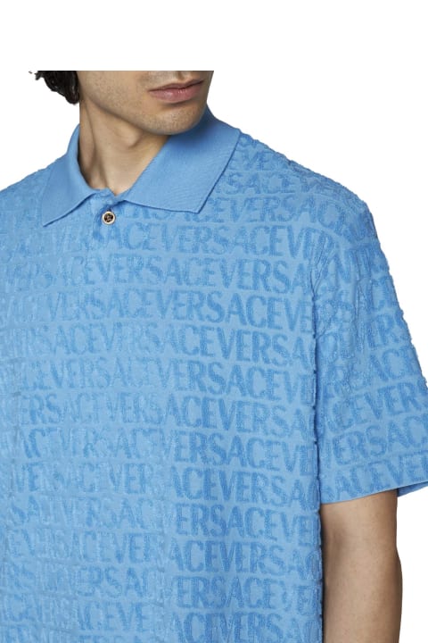 Versace Topwear for Men Versace Polo Shirt