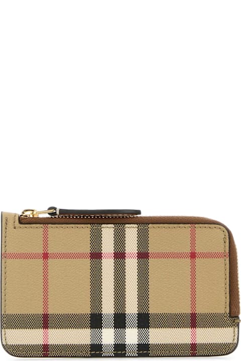 Burberry for Women Burberry Printed Canvas Card Holder