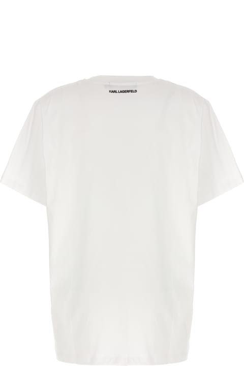 ウィメンズ新着アイテム Karl Lagerfeld 'oversized Ikonik' T-shirt