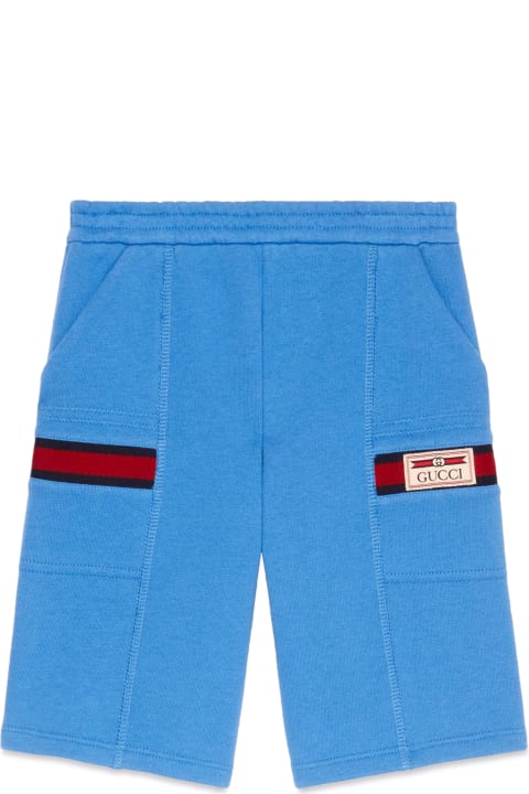 Fashion for Men Gucci Gucci Kids Shorts Blue