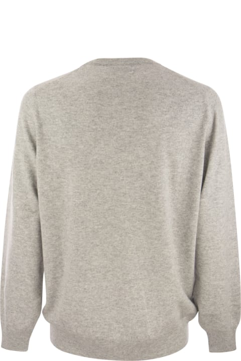 Brunello Cucinelli Clothing for Men Brunello Cucinelli Pure Cashmere Crew-neck Sweater