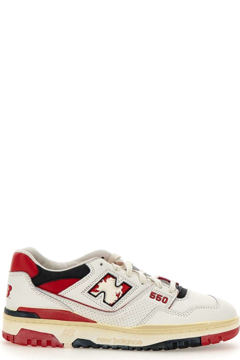 Shoes for Men New Balance 'bb550vga' Leather Sneakers