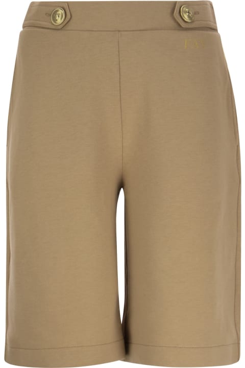 Fay Pants & Shorts for Women Fay Jersey Shorts