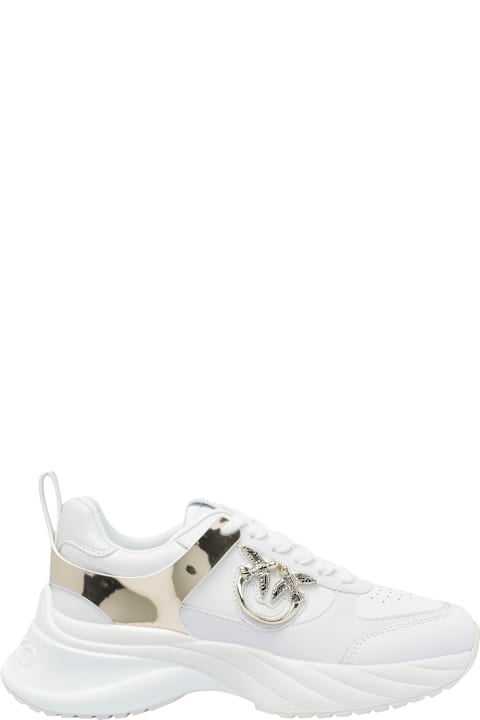Pinko Ariel Sneakers With Mirror Details