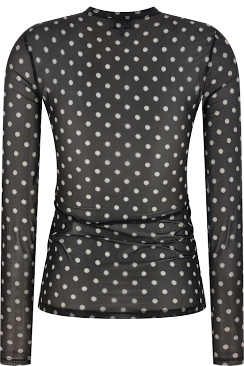 Homeware Ganni 'printed Sheer' Sweater